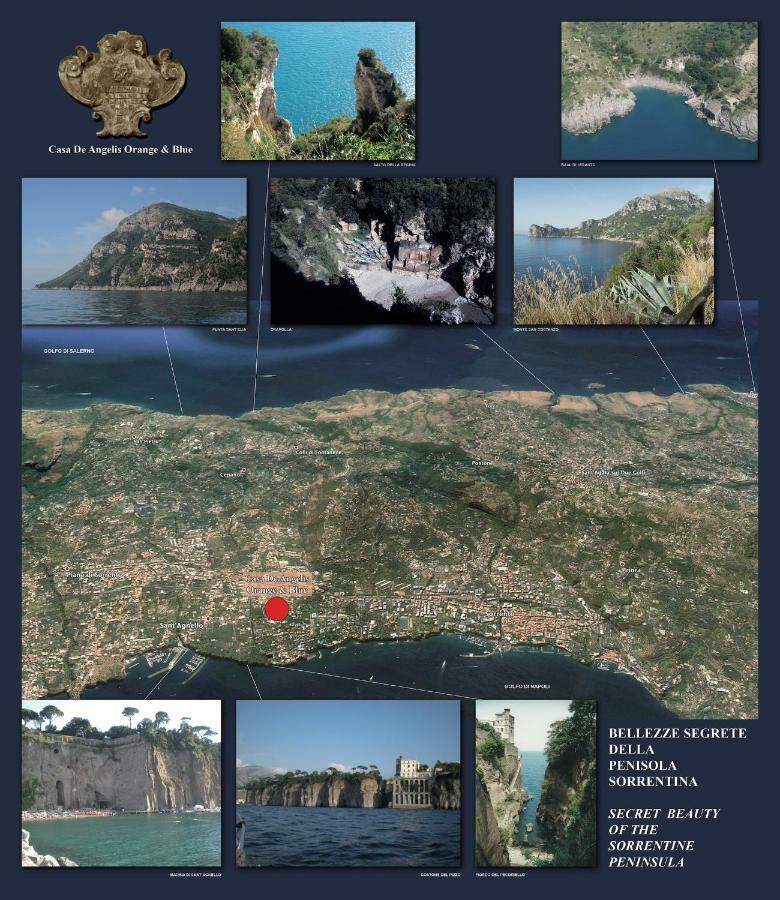 Casa De Angelis Orange & Blue Διαμέρισμα Sant'Agnello Εξωτερικό φωτογραφία